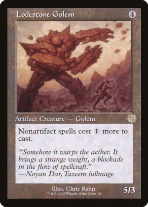Lodestone Golem<br /><span class="collector-number">Collector No. 29</span>