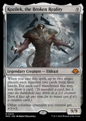 Kozilek, the Broken Reality - Foil<br /><span class="collector-number">Collector No. 10</span>