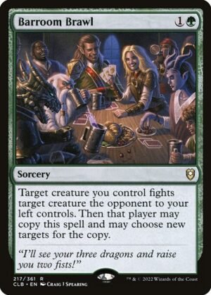 Barroom Brawl<br /><span class="collector-number">Collector No. 217</span>