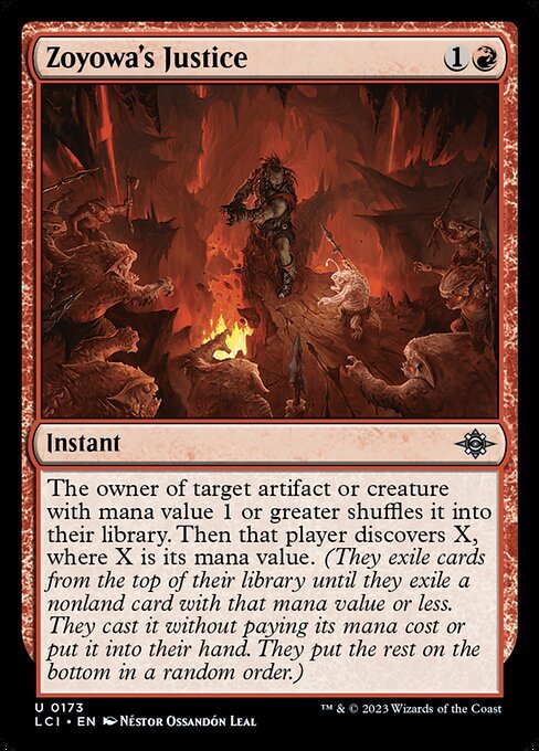 Zoyowa's Justice<br /><span class="collector-number">Collector No. 173</span>