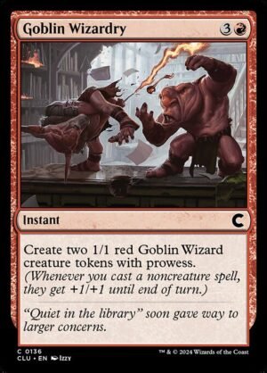 Goblin Wizardry<br /><span class="collector-number">Collector No. 136</span>