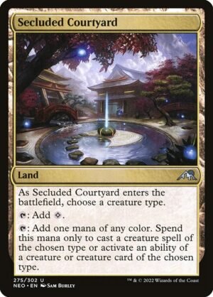 Secluded Courtyard<br /><span class="collector-number">Collector No. 275</span>