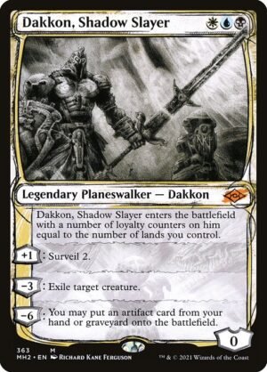 Dakkon, Shadow Slayer - Foil<br /><span class="collector-number">Collector No. 363</span>
