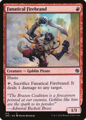 Fanatical Firebrand<br /><span class="collector-number">Collector No. 315</span>