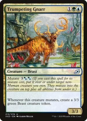 Trumpeting Gnarr<br /><span class="collector-number">Collector No. 213</span>