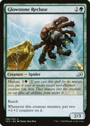Glowstone Recluse<br /><span class="collector-number">Collector No. 156</span>
