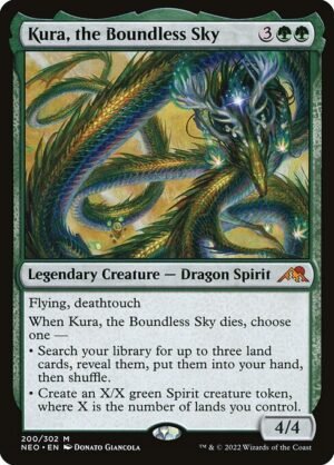 Kura, the Boundless Sky - Foil<br /><span class="collector-number">Collector No. 200</span>
