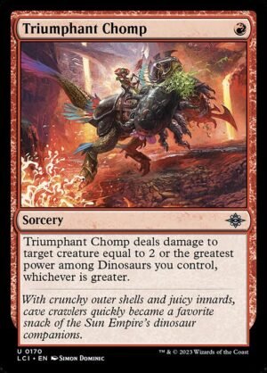 Triumphant Chomp<br /><span class="collector-number">Collector No. 170</span>