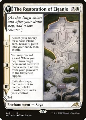 The Restoration of Eiganjo // Architect of Restoration - Foil<br /><span class="collector-number">Collector No. 442</span>