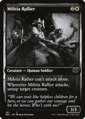 Militia Rallier - Foil<br /><span class="collector-number">Collector No. 291</span>