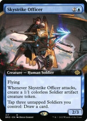 Skystrike Officer - Foil<br /><span class="collector-number">Collector No. 317</span>
