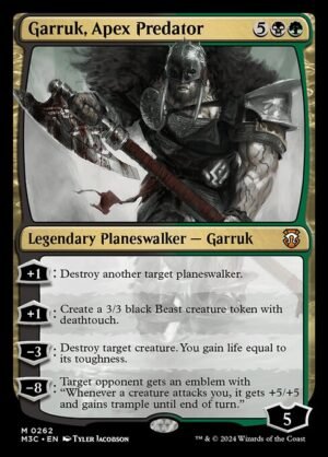 Garruk, Apex Predator<br /><span class="collector-number">Collector No. 262</span>