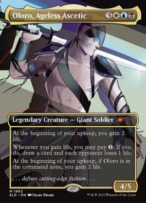 Oloro, Ageless Ascetic - Foil<br /><span class="collector-number">Collector No. 1962</span>