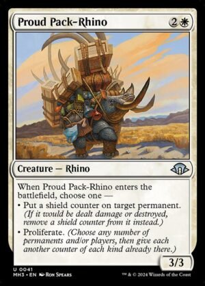Proud Pack-Rhino<br /><span class="collector-number">Collector No. 41</span>