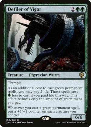 Defiler of Vigor - Foil<br /><span class="collector-number">Collector No. 160</span>