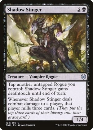 Shadow Stinger<br /><span class="collector-number">Collector No. 123</span>