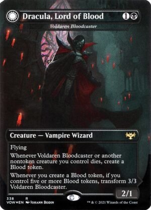 Voldaren Bloodcaster // Bloodbat Summoner - Foil<br /><span class="collector-number">Collector No. 338</span>