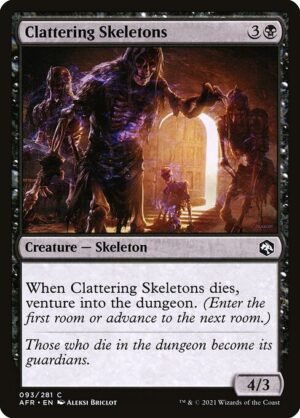 Clattering Skeletons<br /><span class="collector-number">Collector No. 93</span>