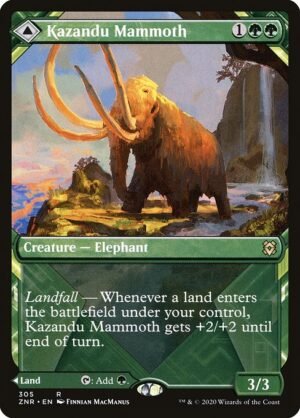Kazandu Mammoth // Kazandu Valley - Foil<br /><span class="collector-number">Collector No. 305</span>
