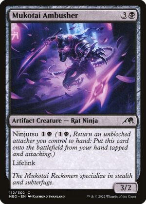 Mukotai Ambusher<br /><span class="collector-number">Collector No. 112</span>