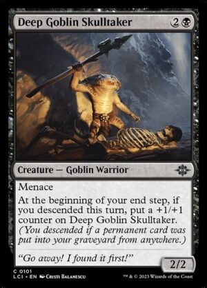 Deep Goblin Skulltaker<br /><span class="collector-number">Collector No. 101</span>