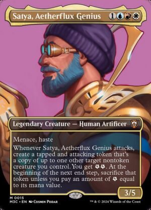 Satya, Aetherflux Genius<br /><span class="collector-number">Collector No. 15</span>