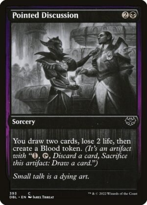 Pointed Discussion - Foil<br /><span class="collector-number">Collector No. 393</span>
