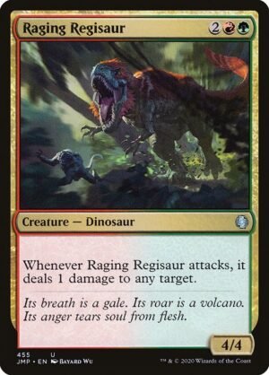 Raging Regisaur<br /><span class="collector-number">Collector No. 455</span>