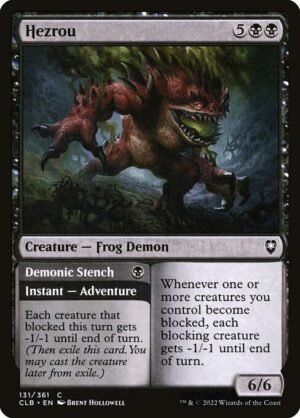Hezrou // Demonic Stench<br /><span class="collector-number">Collector No. 131</span>