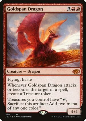 Goldspan Dragon<br /><span class="collector-number">Collector No. 550</span>