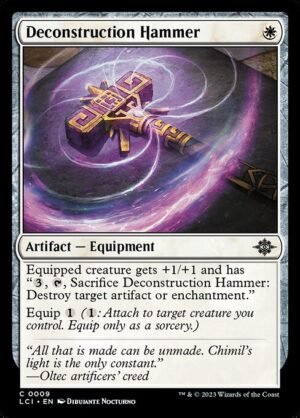 Deconstruction Hammer<br /><span class="collector-number">Collector No. 9</span>