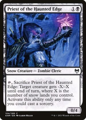 Priest of the Haunted Edge<br /><span class="collector-number">Collector No. 104</span>