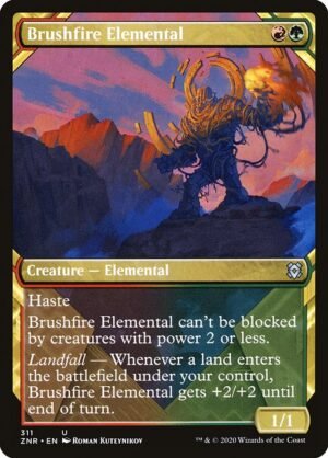 Brushfire Elemental<br /><span class="collector-number">Collector No. 311</span>