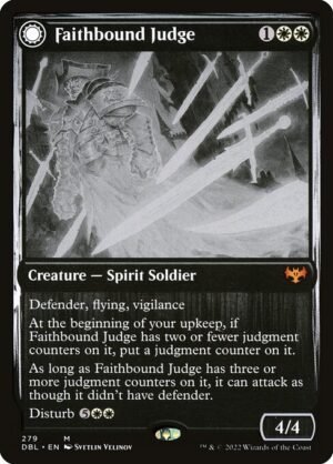 Faithbound Judge // Sinner's Judgment - Foil<br /><span class="collector-number">Collector No. 279</span>
