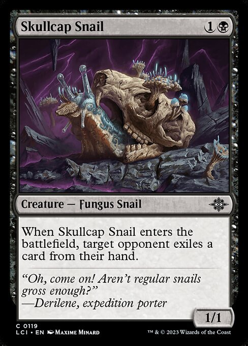 Skullcap Snail<br /><span class="collector-number">Collector No. 119</span>