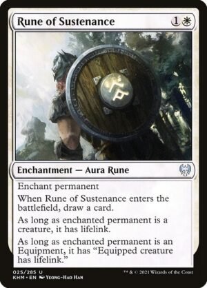 Rune of Sustenance<br /><span class="collector-number">Collector No. 25</span>