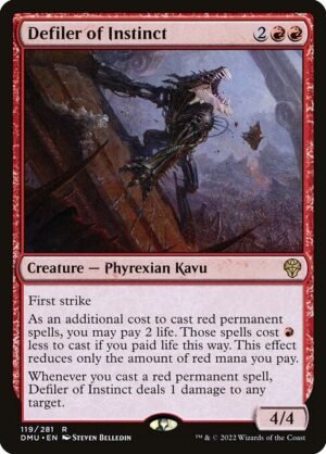 Defiler of Instinct - Foil<br /><span class="collector-number">Collector No. 119</span>