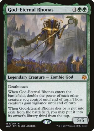God-Eternal Rhonas<br /><span class="collector-number">Collector No. 163</span>