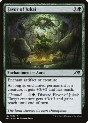 Favor of Jukai<br /><span class="collector-number">Collector No. 184</span>