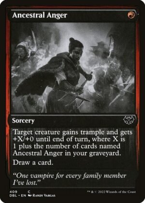 Ancestral Anger - Foil<br /><span class="collector-number">Collector No. 409</span>