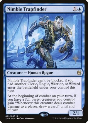 Nimble Trapfinder - Foil<br /><span class="collector-number">Collector No. 72p</span>