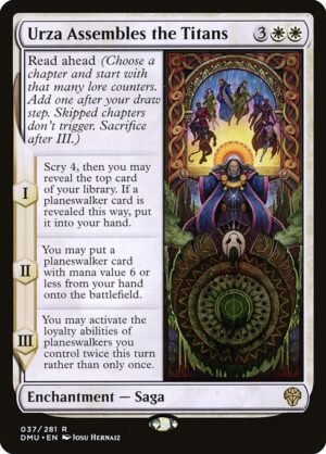Urza Assembles the Titans - Foil<br /><span class="collector-number">Collector No. 37</span>