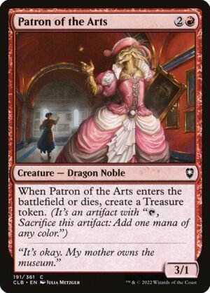Patron of the Arts<br /><span class="collector-number">Collector No. 191</span>