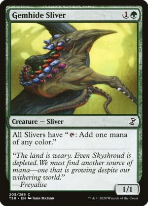 Gemhide Sliver<br /><span class="collector-number">Collector No. 205</span>