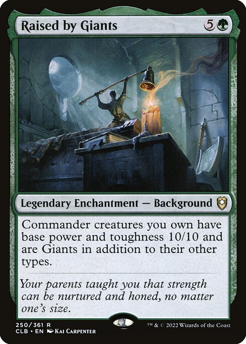 Raised by Giants<br /><span class="collector-number">Collector No. 250</span>
