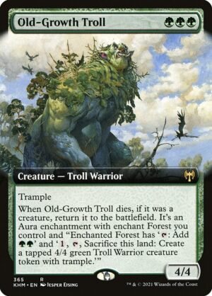 Old-Growth Troll - Foil<br /><span class="collector-number">Collector No. 365</span>