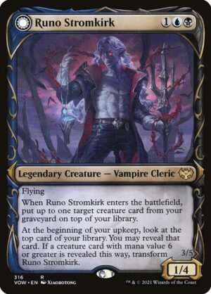 Runo Stromkirk // Krothuss, Lord of the Deep<br /><span class="collector-number">Collector No. 316</span>