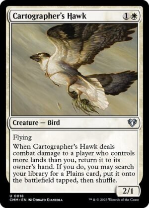 Cartographer's Hawk<br /><span class="collector-number">Collector No. 18</span>