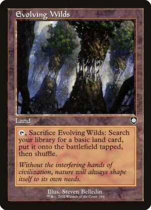 Evolving Wilds<br /><span class="collector-number">Collector No. 184</span>