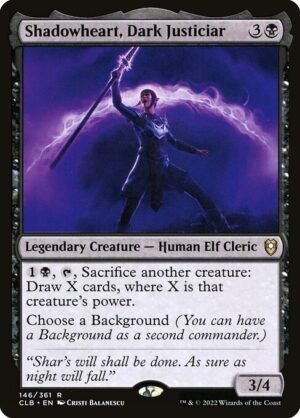Shadowheart, Dark Justiciar<br /><span class="collector-number">Collector No. 146</span>
